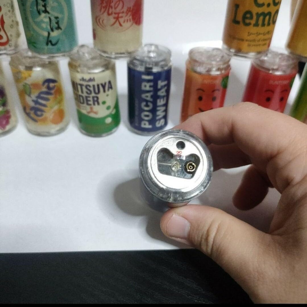 Amazon.co.jp: レア物缶ジュースライター レトロライター 当時物